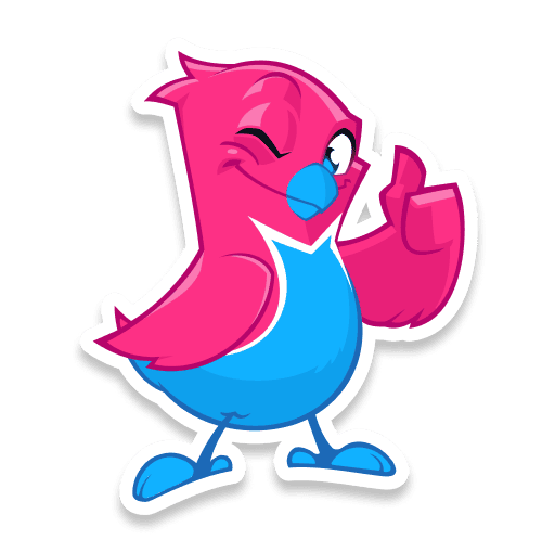 3 ok Bird cartoon is ok