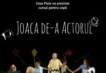 Joaca De-a Actorul, Curs pentru Copii 4-10 ani la Casa Pixie Joaca De-a Actorul, Curs pentru Copii 4-10 ani la Casa Pixie
