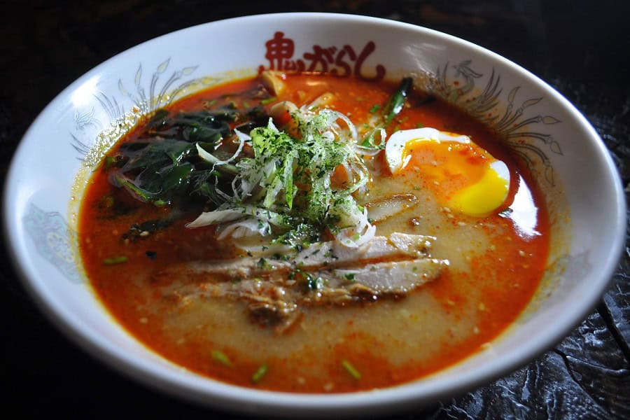 【鬼がらし岩沼店】鬼クッパ 中辛 820円(税込)