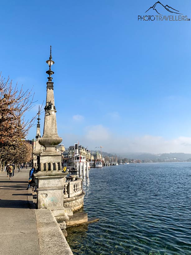 Der Vierwaldstättersee in Luzern