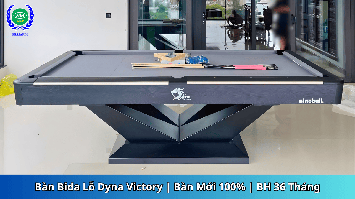 Bàn Bida Lỗ Dyna Victory | Bàn Mới 100% | BH 36 Tháng