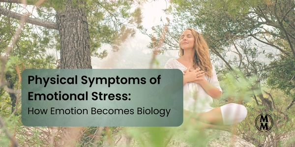 Moxiemart_Physical_Symptoms_of_Emotional_Stress MoxieMart - Woman Sitting Enjoying Calm