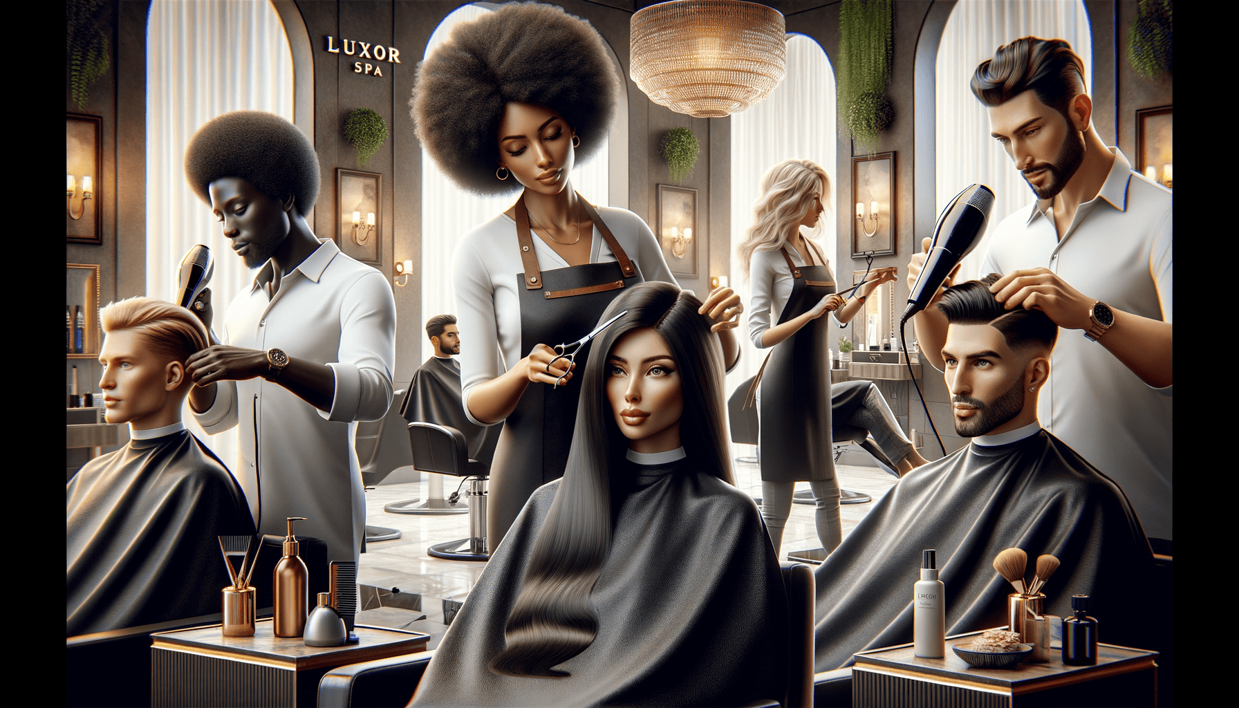 Barbers Around, Around Me, Local Barbers, Men's Grooming, Haircut Services, Beard Trim, Barber Shop, Nearby Barbers, Professional Barber, Mens Haircut, Style Advice, Luxor Barbers