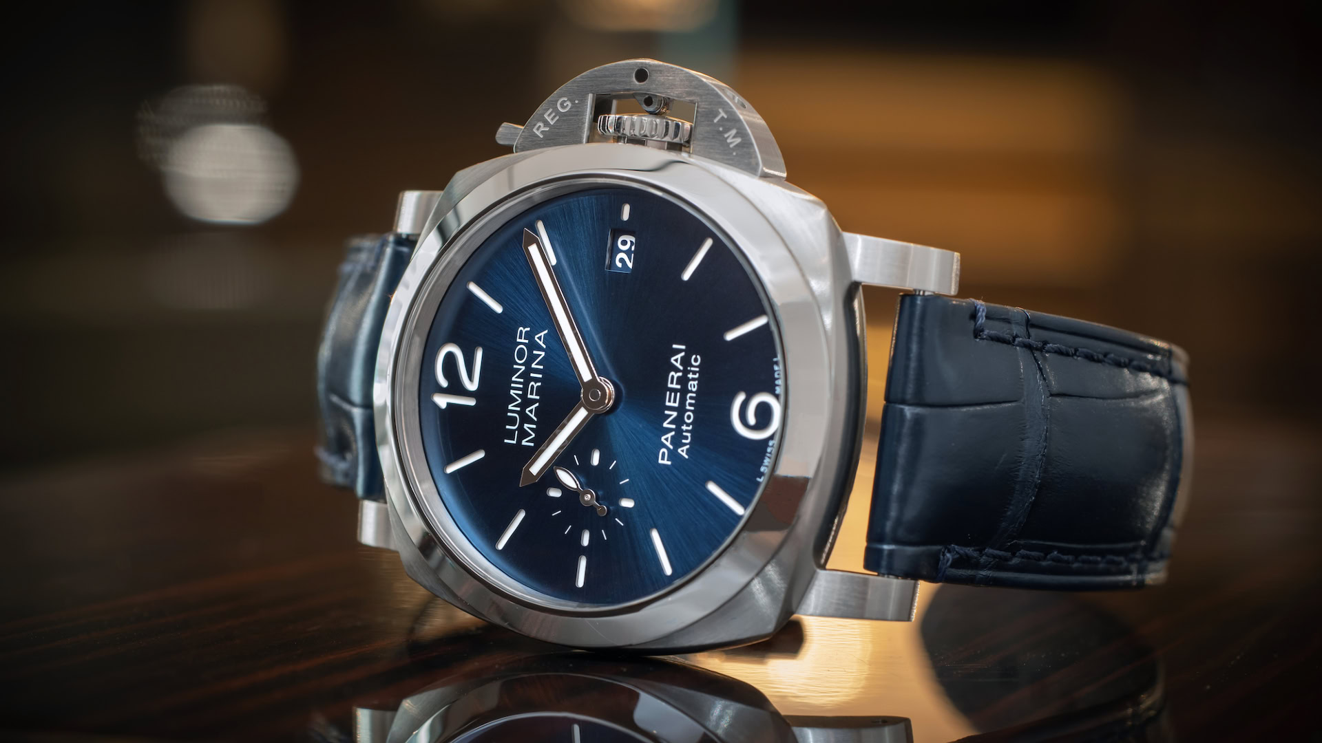 The Panerai Luminor Marina Quaranta Collection Proves Bigger Isnโt Always Better