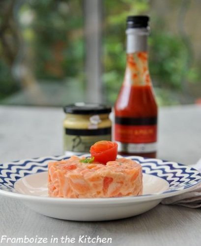 tartare de saumon