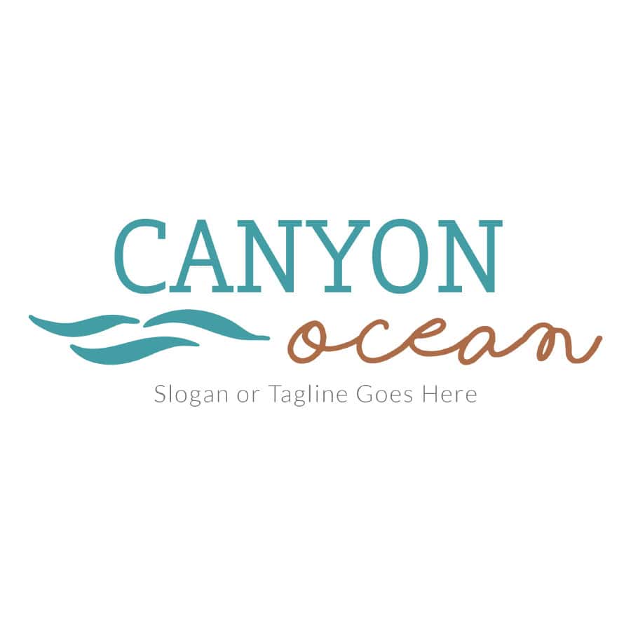 Serene Ocean Wave Logo