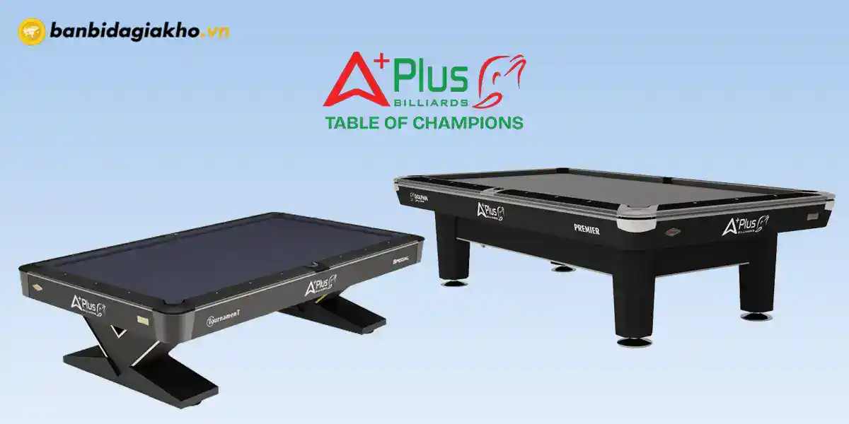 Mua Bàn Bida Aplus Chuẩn Thi Đấu 2 Thương hiệu Aplus Billiards