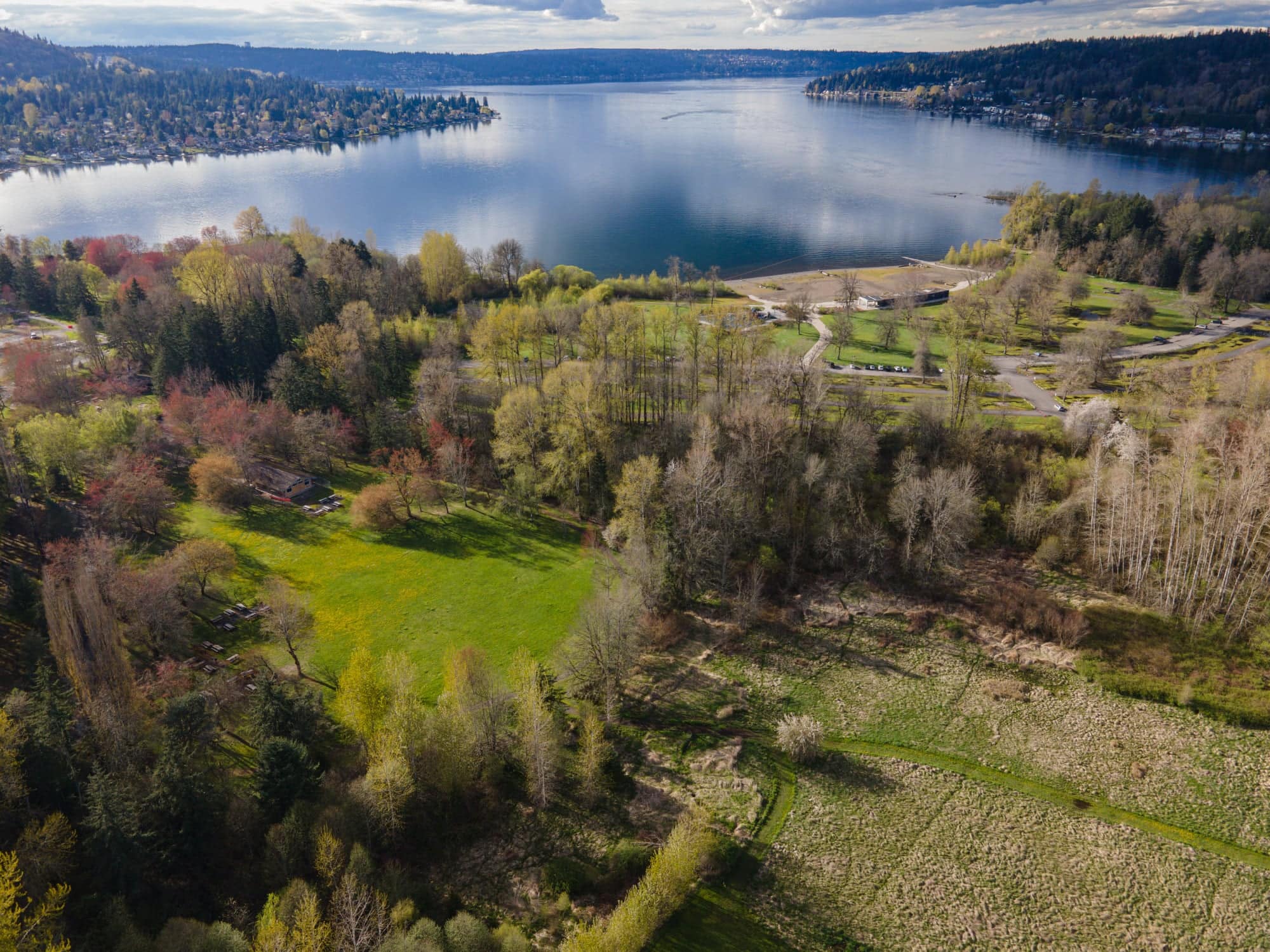 Lake Sammamish State Park, Issaquah, Washington, 2023. Janice Ott and Denise Naslund were abducted from the park on July