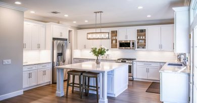 Modern White Kitchen - Make a Big Impact with these Home Improvements