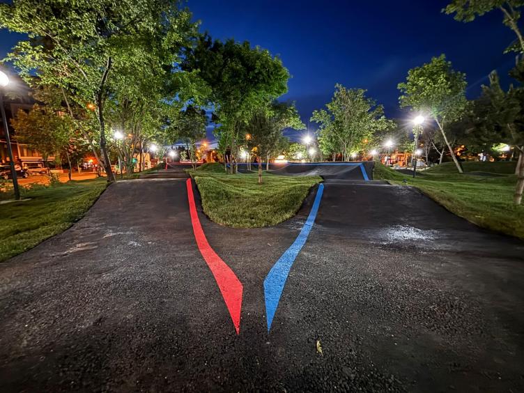 pista de pumptrack jbucuresti jiului traseu