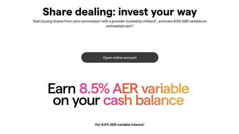 IG Invest 8.5% interest campaign