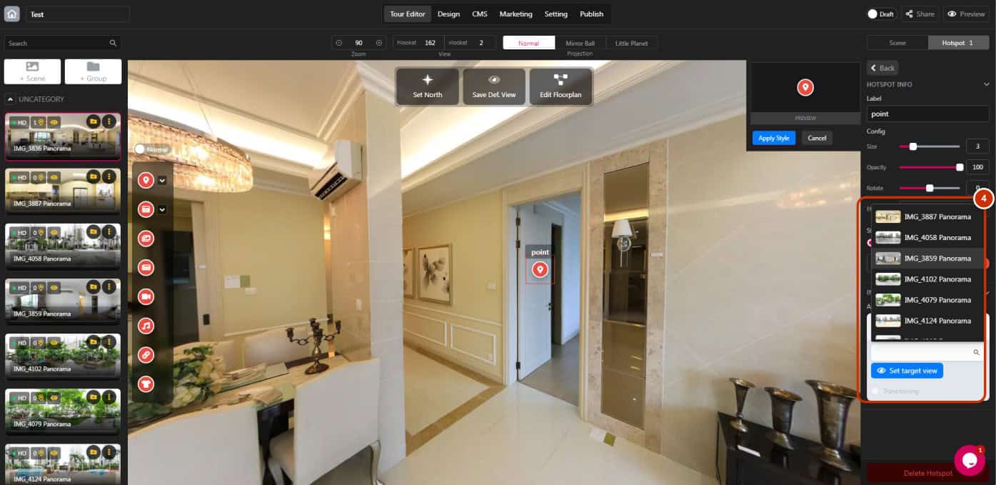 Link Scenes with Navigation Hotspot 4 wP61R7J ov