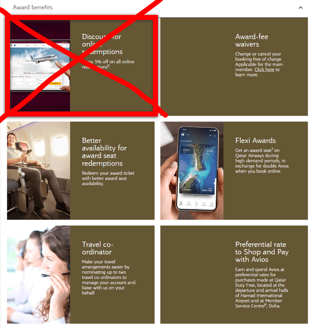 Qatar Quietly Drops 5% Award Discount for Gold and Platinum Members 1 image 3