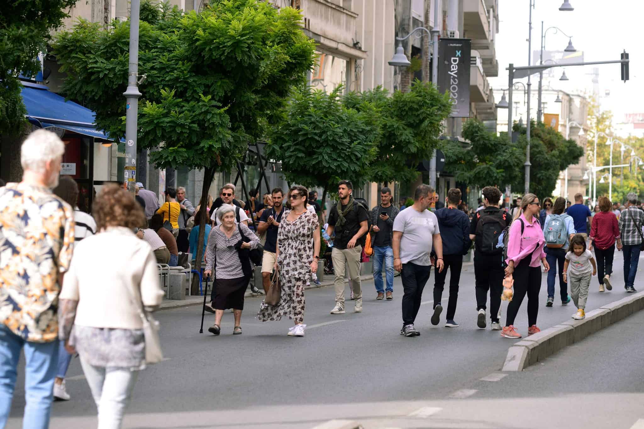 what to do with kids in Bucharest Open Streets Calea Victoriei