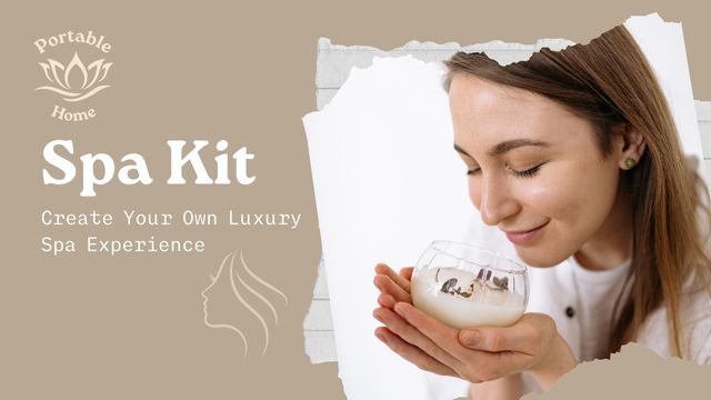 PORTABLE HOME SPA KIT: RELAX ANYWHERE, ANYTIME IN MINUTES 6 elements for a portable spa