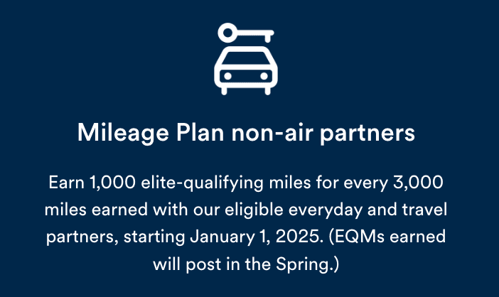 Alaska Mileage Plan: Easier MPV Status, Benefits, and Global Reach 4 EQMs from non-air partners