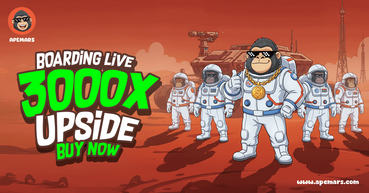 APEMARS’s Top Meme Coin Presale Live: Secure Stage 2 Before It Sells Out: Don’t Miss 26,500% ROI as Floki Pumps and PNUT Whipsaws