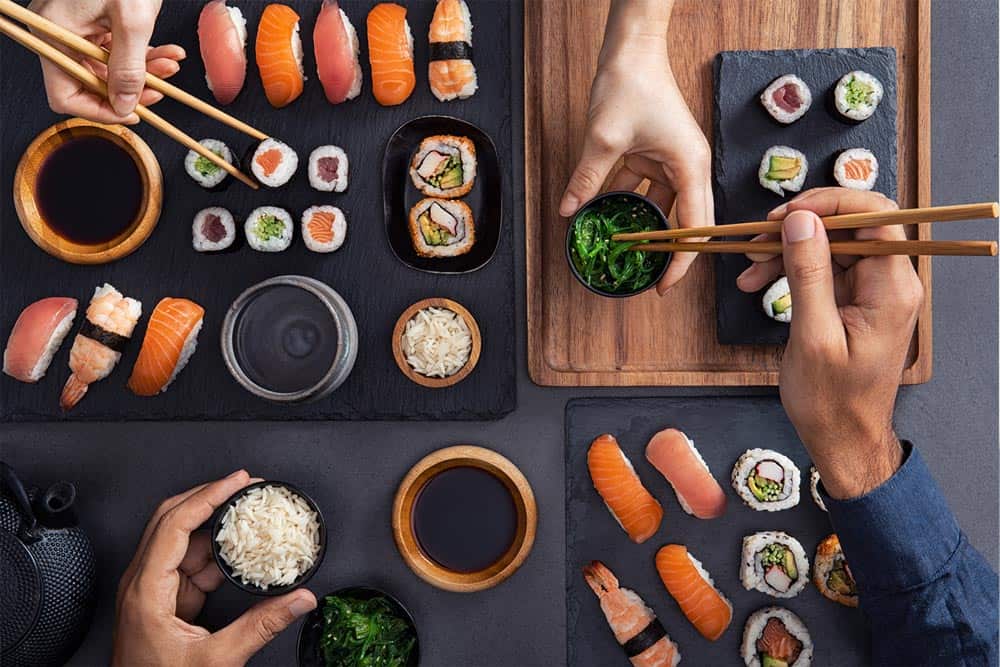 Is sushi or sashimi healthier?