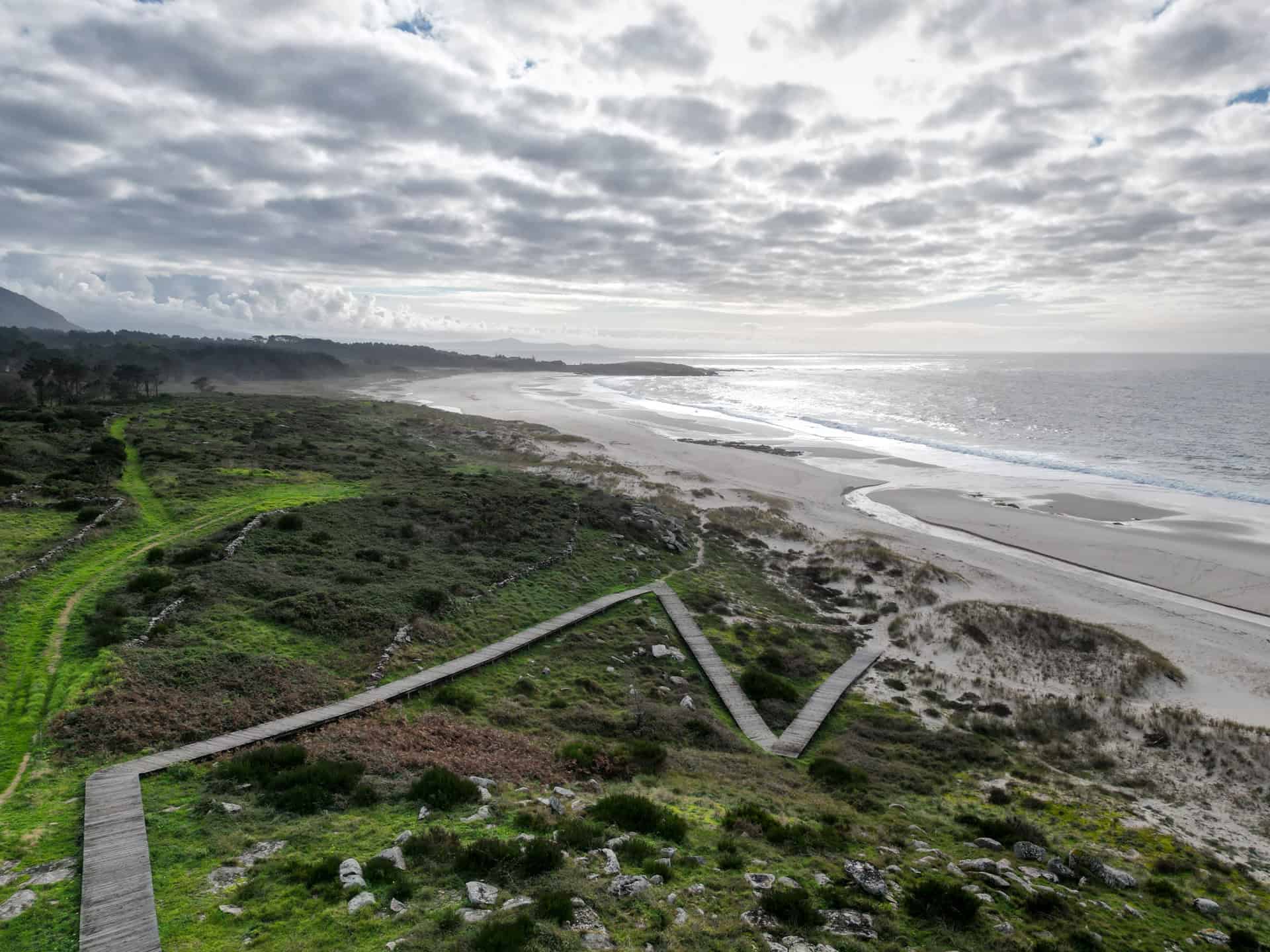 Praia de Lariño Strände in Nordspanien Praia de Lariño Strände in Nordspanien