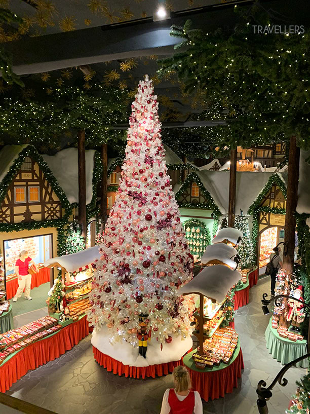 Weihnachtsbaum bei Käthe Wohlfahrt