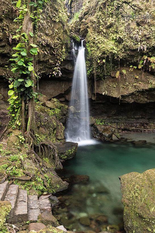 Das Wasserbecken am Emerald Pool