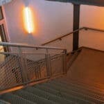 Ein Foto des Treppenhauses der Gebläsehalle.