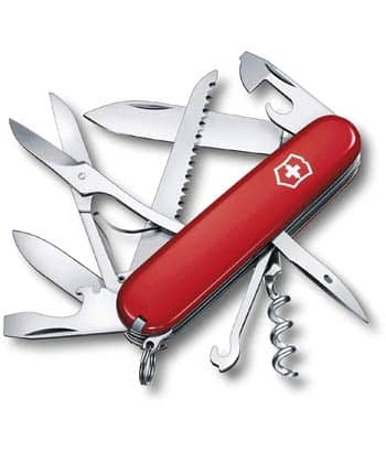 Ein rotes Taschenmesser von Victorinox