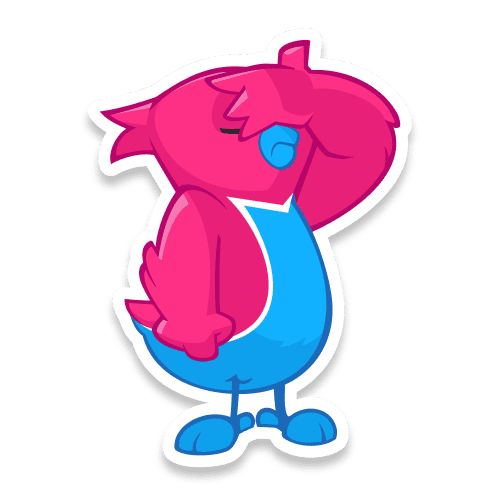 cant believe it Bird cartoon can't believe it