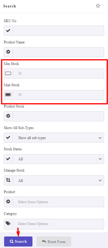 Get stock quantity report in WooCommerce report plugin