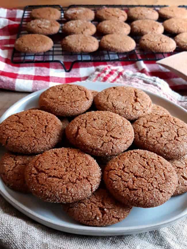 Best Old Fashioned Gingersnap Cookies My Homemade Roots