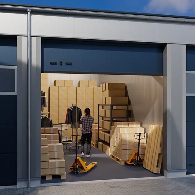 HeyLager 28 m² Lager Garage 1