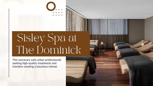 EXPERIENCE SISLEY SPA AT THE DOMINICK: YOUR SOHO SANCTUARY 6 personalized wellness at the sisley spa