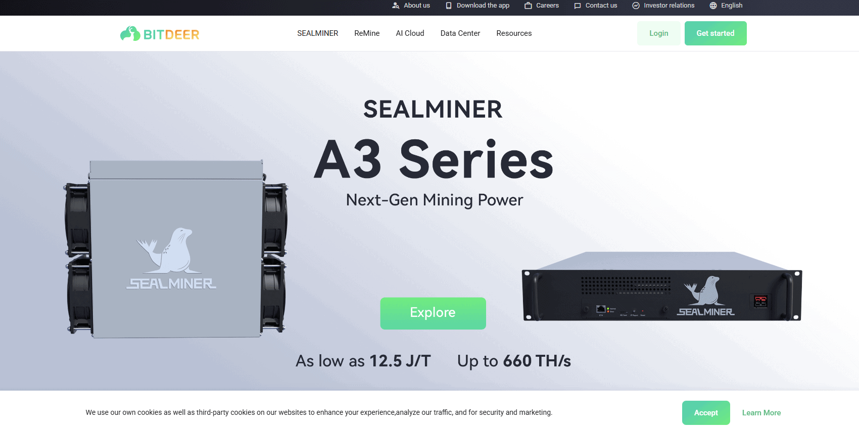 Bitdeer: Transparent Cloud Mining