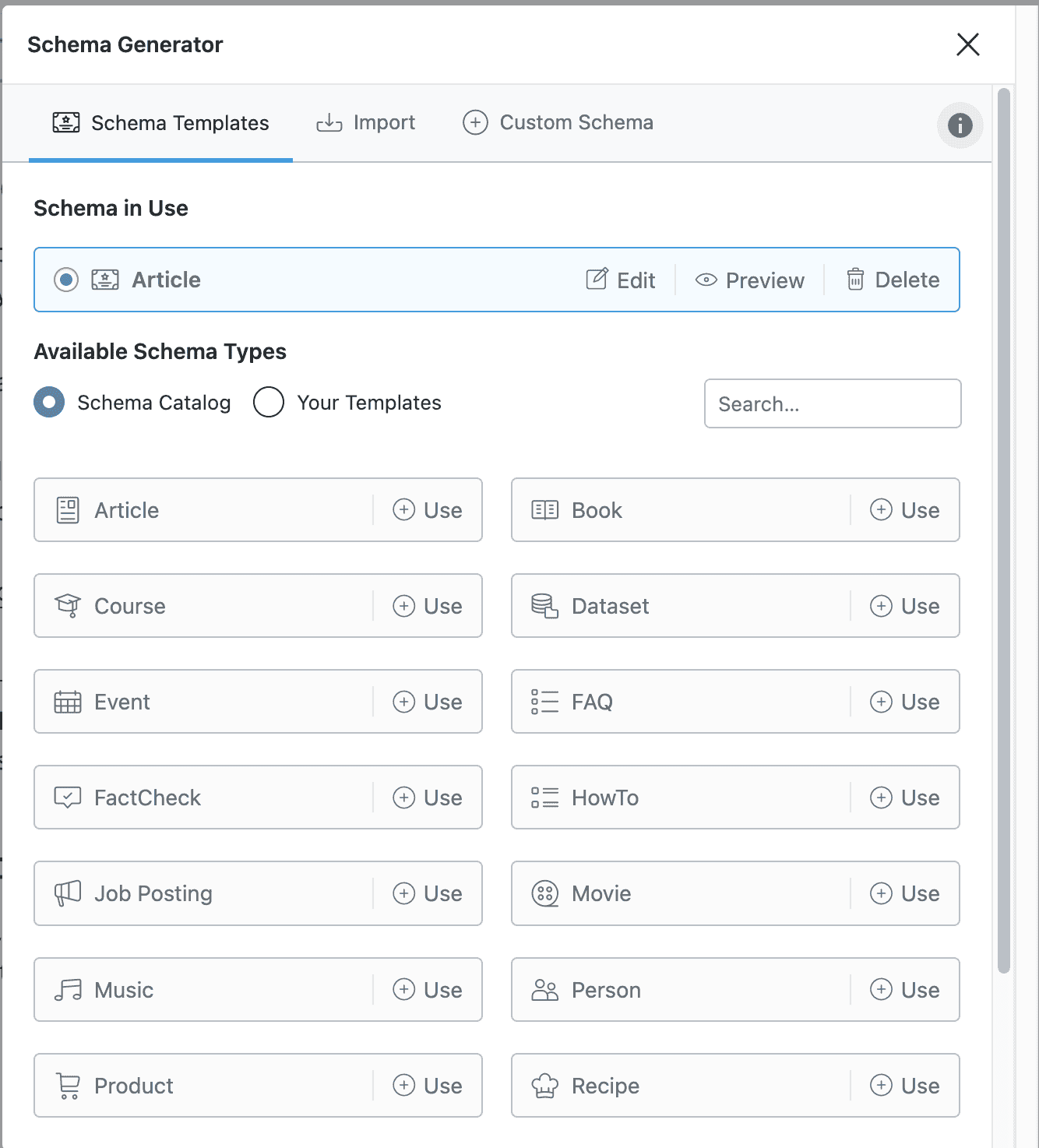 13 ways to Master SEO with the RankMath Plugin for WordPress | 2024 Guide 9 screenshot rankmath schema
