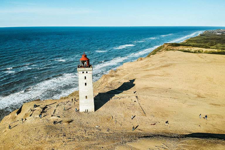 startseite-daenemark-sehenswuerdigkeiten-2 Leuchtturm Rubjerg Knude Fyr, Dänemark