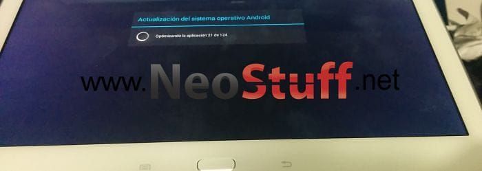 actualizando a kitkat galaxy tab 3