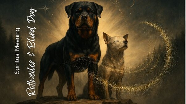 rottweiler and blind dog spiritual meaning