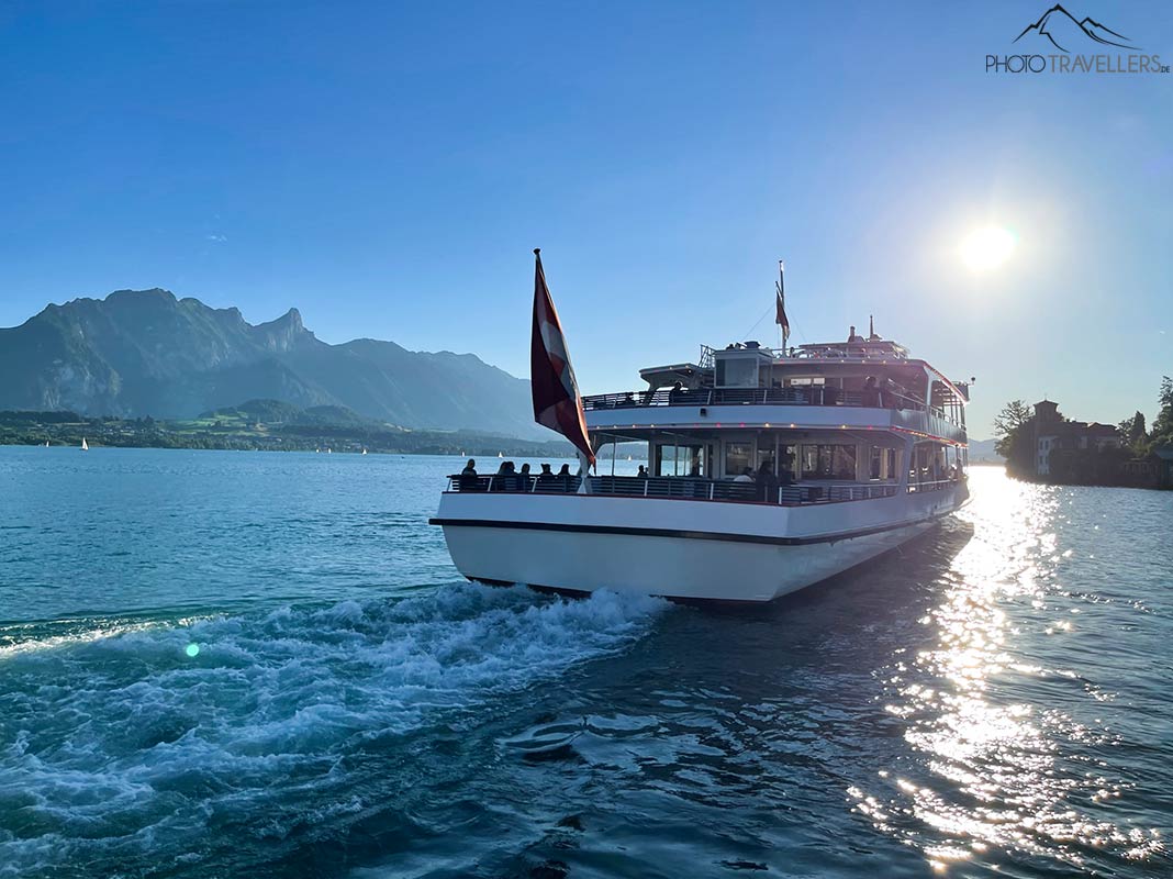 Dampfer auf dem Thunersee