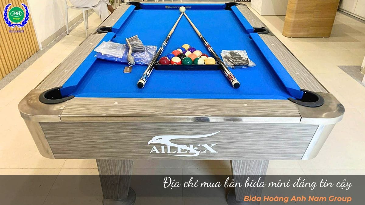 Địa chỉ mua bàn bida mini đáng tin cậy