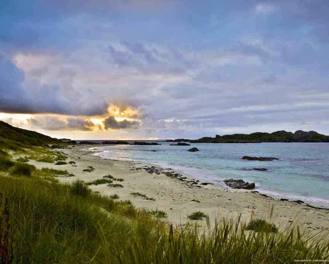 Sunset on Iona
