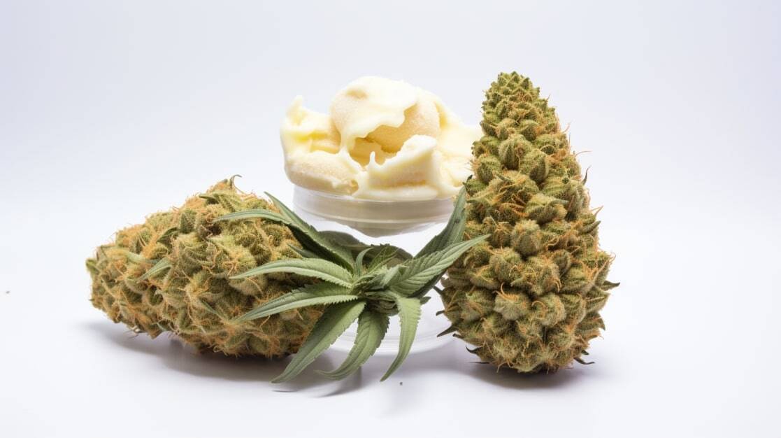 Apple Banana Gelato cannabis buds with creamy flavor and fruity aroma.