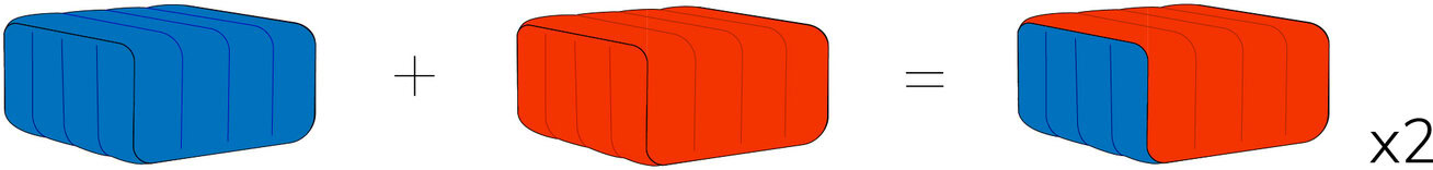 Modulares 1-Sitzer Sofa – Sessel mit Schlaffunktion