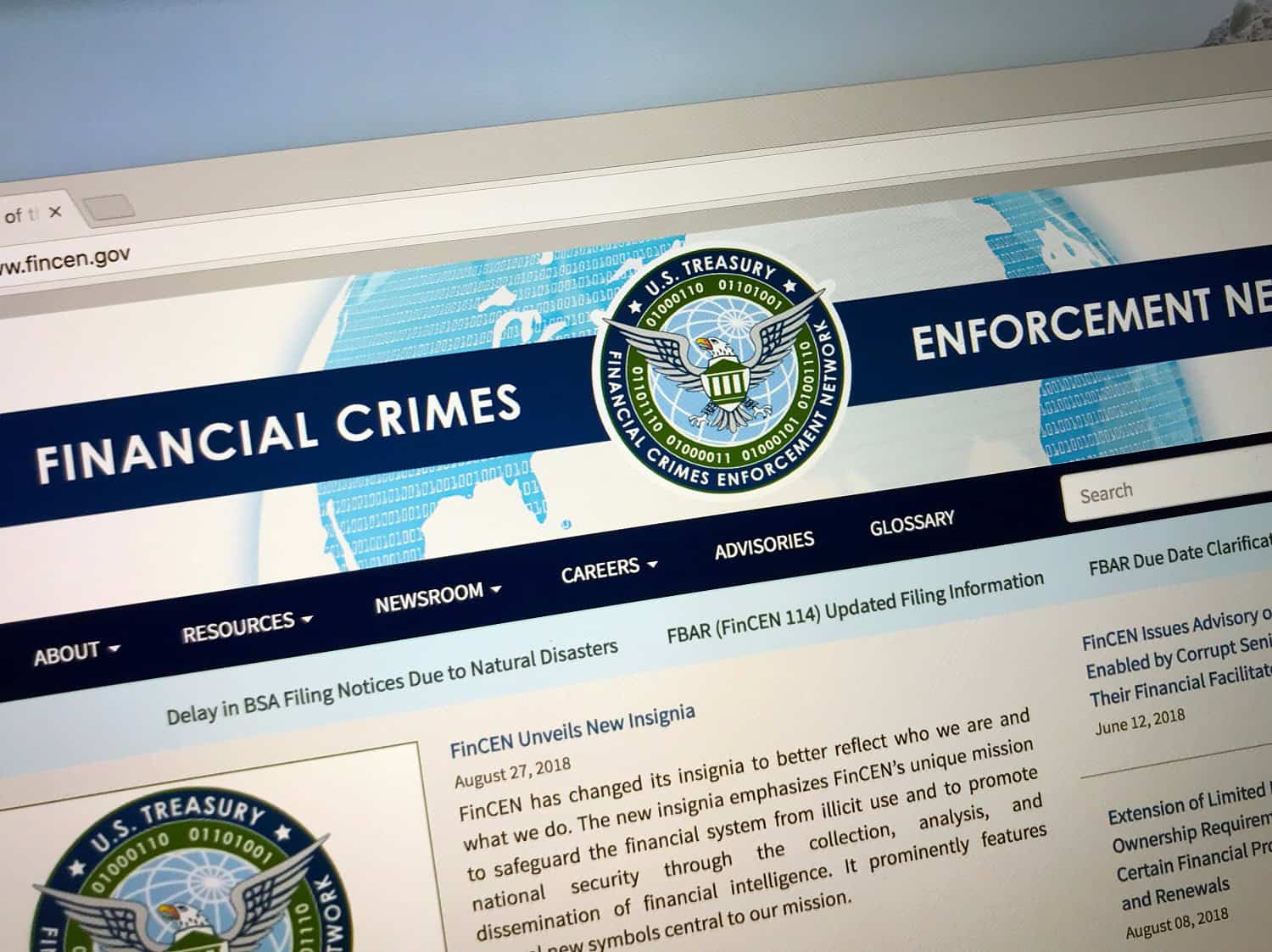FinCEN: cryptocurrency is on the listing of America's most vital "national priorities" sách 1 FinCEN cryptocurrency is on the list of Americas most important