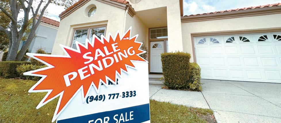 Home sale pending