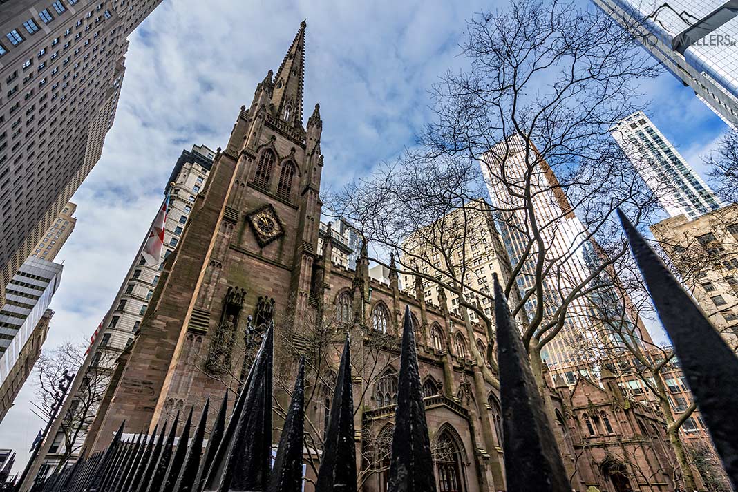 Die Trinity Church in New York