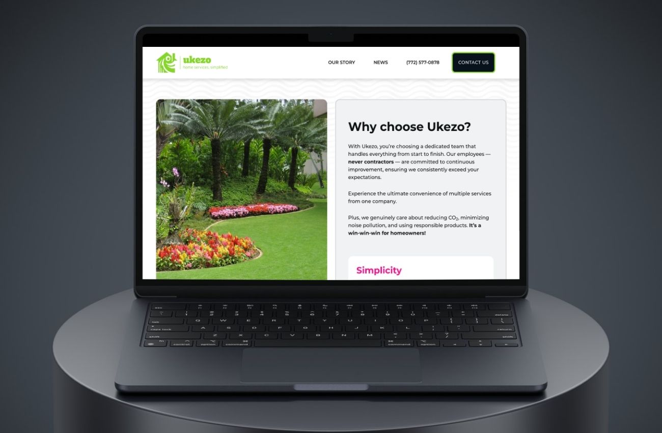 Home Services WordPress Website Design and Development