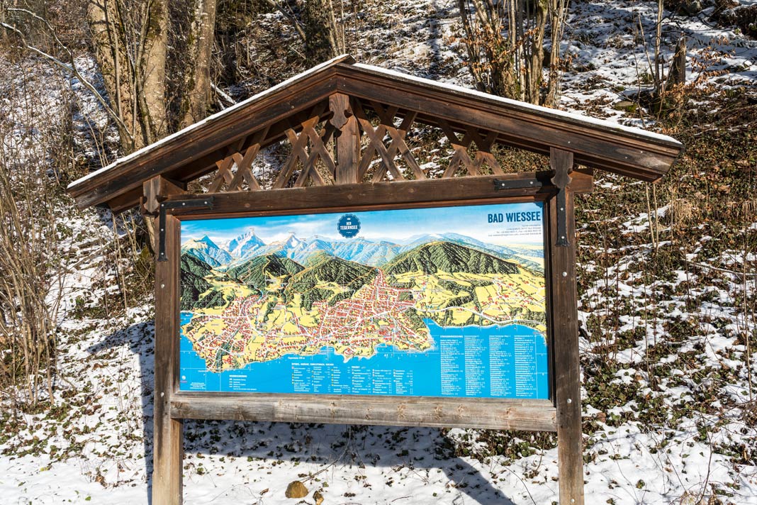 Wanderkarte Bad Wiessee