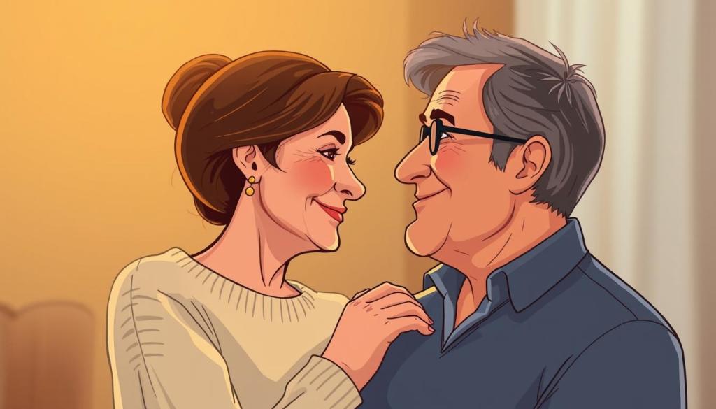 A warm, intimate portrait of Maria Furtwängler and Klaus-Peter Kohl, caught in a tender moment. They stand close together, Maria's hand gently resting on Klaus-Peter's arm as they gaze into each other's eyes, a subtle smile playing on their lips. The lighting is soft and flattering, with a slight golden glow that adds an air of intimacy. The background is blurred, keeping the focus squarely on the couple. Their body language conveys a sense of deep connection and newfound companionship. This is a candid, authentic glimpse into their relationship, reflecting the intimacy and affection shared between Maria Furtwängler and her new partner, Klaus-Peter Kohl. A warm, intimate portrait of Maria Furtwängler and Klaus-Peter Kohl, caught in a tender moment. They stand close together, Maria's hand gently resting on Klaus-Peter's arm as they gaze into each other's eyes, a subtle smile playing on their lips. The lighting is soft and flattering, with a slight golden glow that adds an air of intimacy. The background is blurred, keeping the focus squarely on the couple. Their body language conveys a sense of deep connection and newfound companionship. This is a candid, authentic glimpse into their relationship, reflecting the intimacy and affection shared between Maria Furtwängler and her new partner, Klaus-Peter Kohl.
