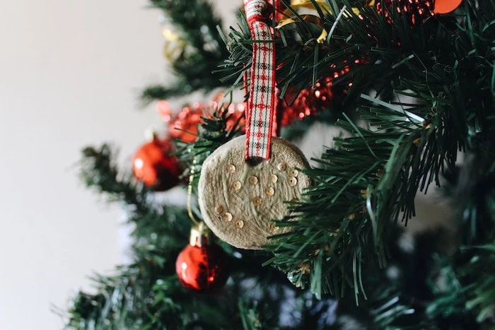 A decorated Christmas tree in a home at Jeffreys Bay, South Africa for an African Christmas Traditions / Christmas in Africa