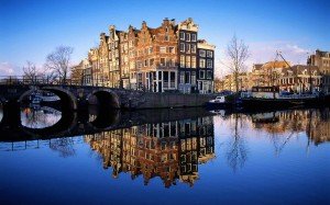 Grachten van Amsterdam (Scene in Amsterdam)